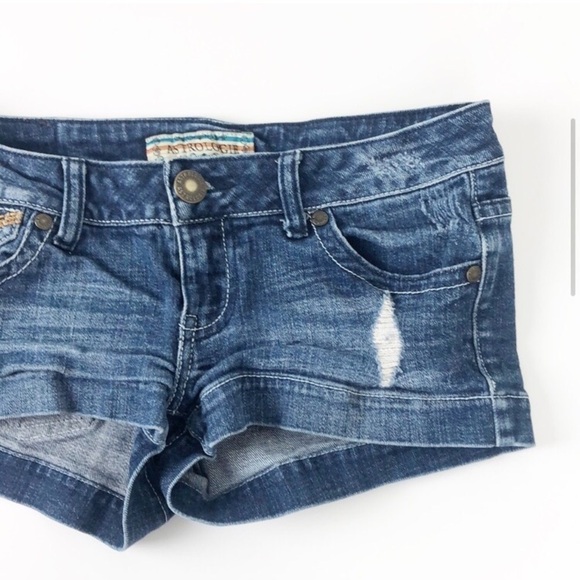 Astrologie denim jean shorts - Picture 2 of 7
